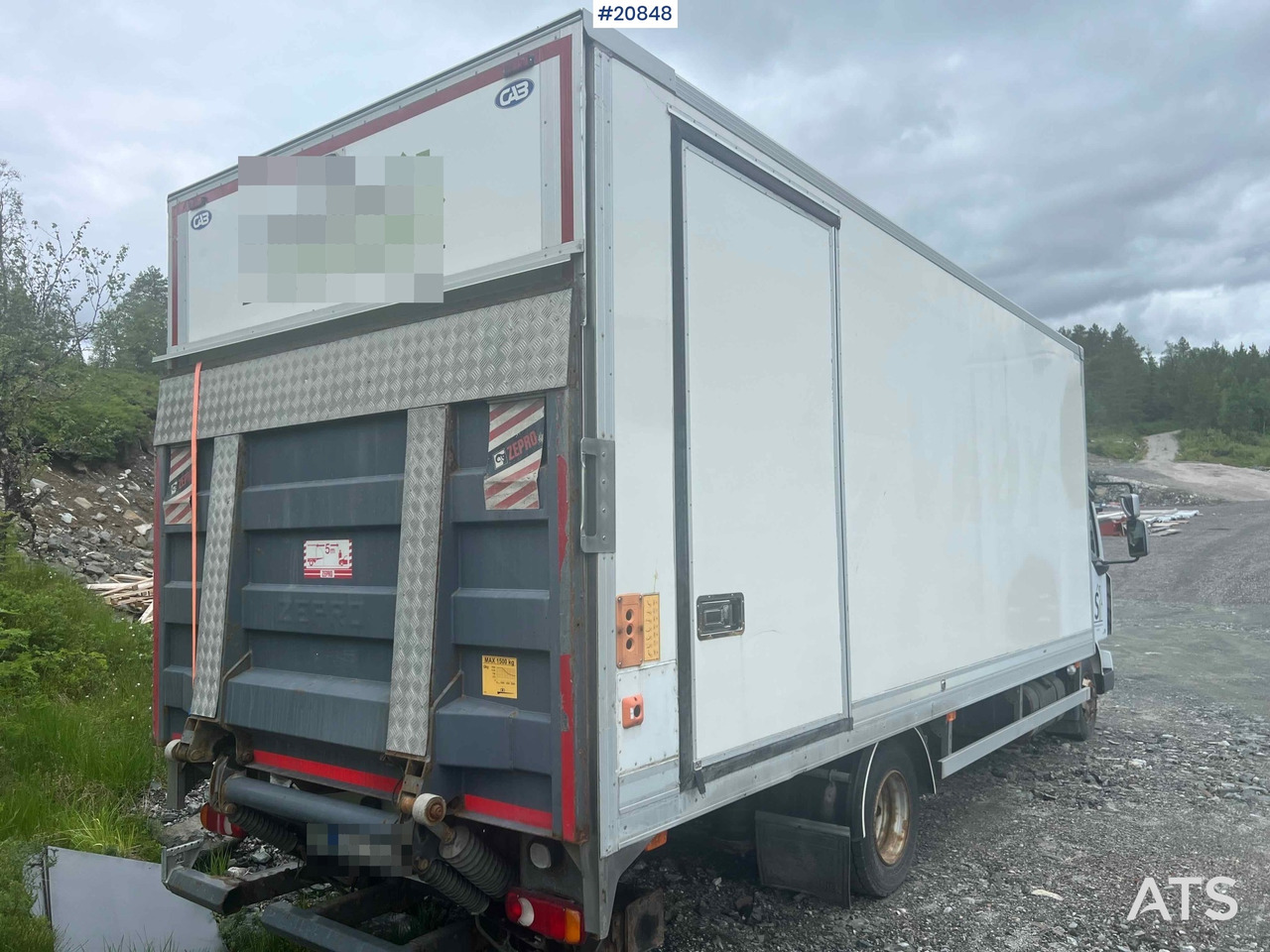 Kravas automašīna ar slēgto virsbūvi Renault midlum: foto 10