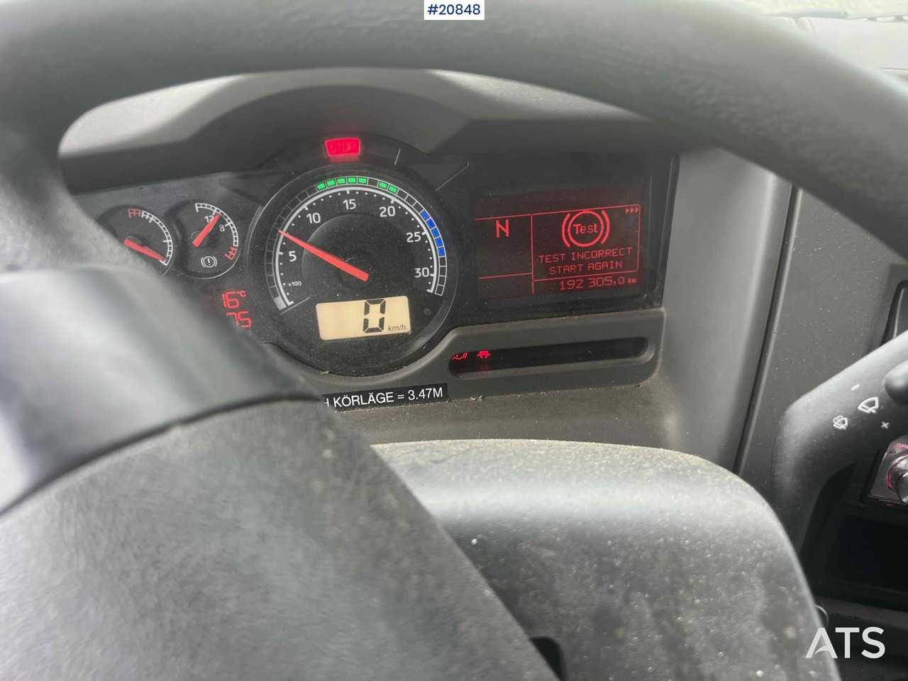 Kravas automašīna ar slēgto virsbūvi Renault midlum: foto 37