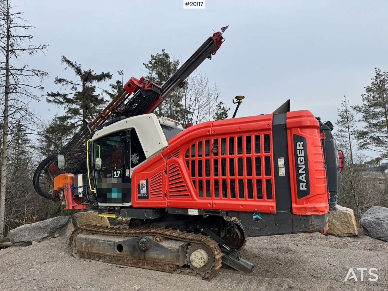 Sandvik DX800i - Urbšanas mašīna: foto 1 Sandvik DX800i - Urbšanas mašīna: foto 1