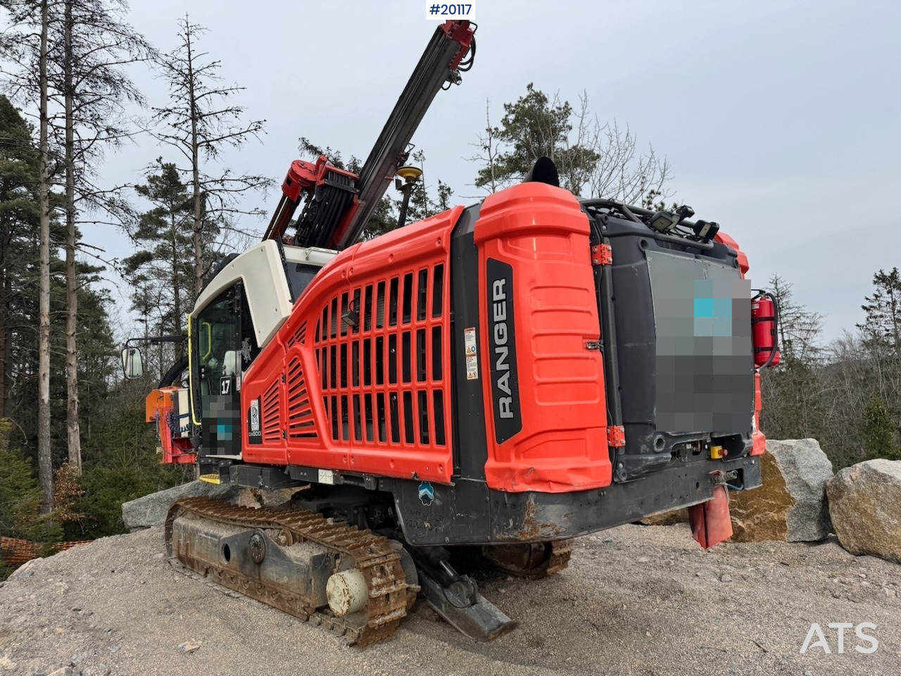 Sandvik DX800i - Urbšanas mašīna: foto 5 Sandvik DX800i - Urbšanas mašīna: foto 5