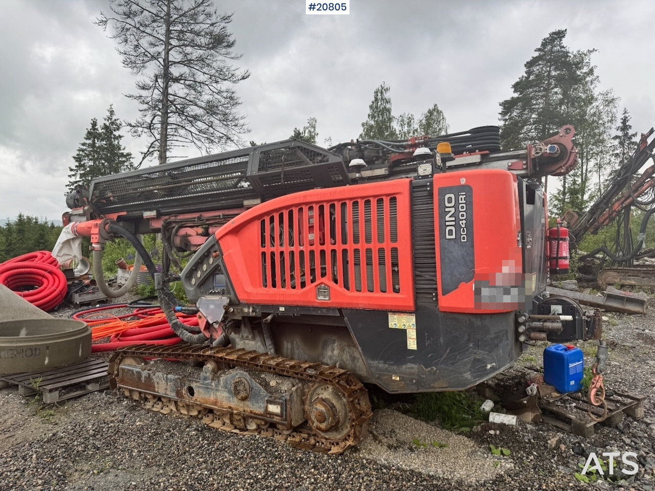 Sandvik Dino DC400RI - Urbšanas mašīna: foto 2 Sandvik Dino DC400RI - Urbšanas mašīna: foto 2
