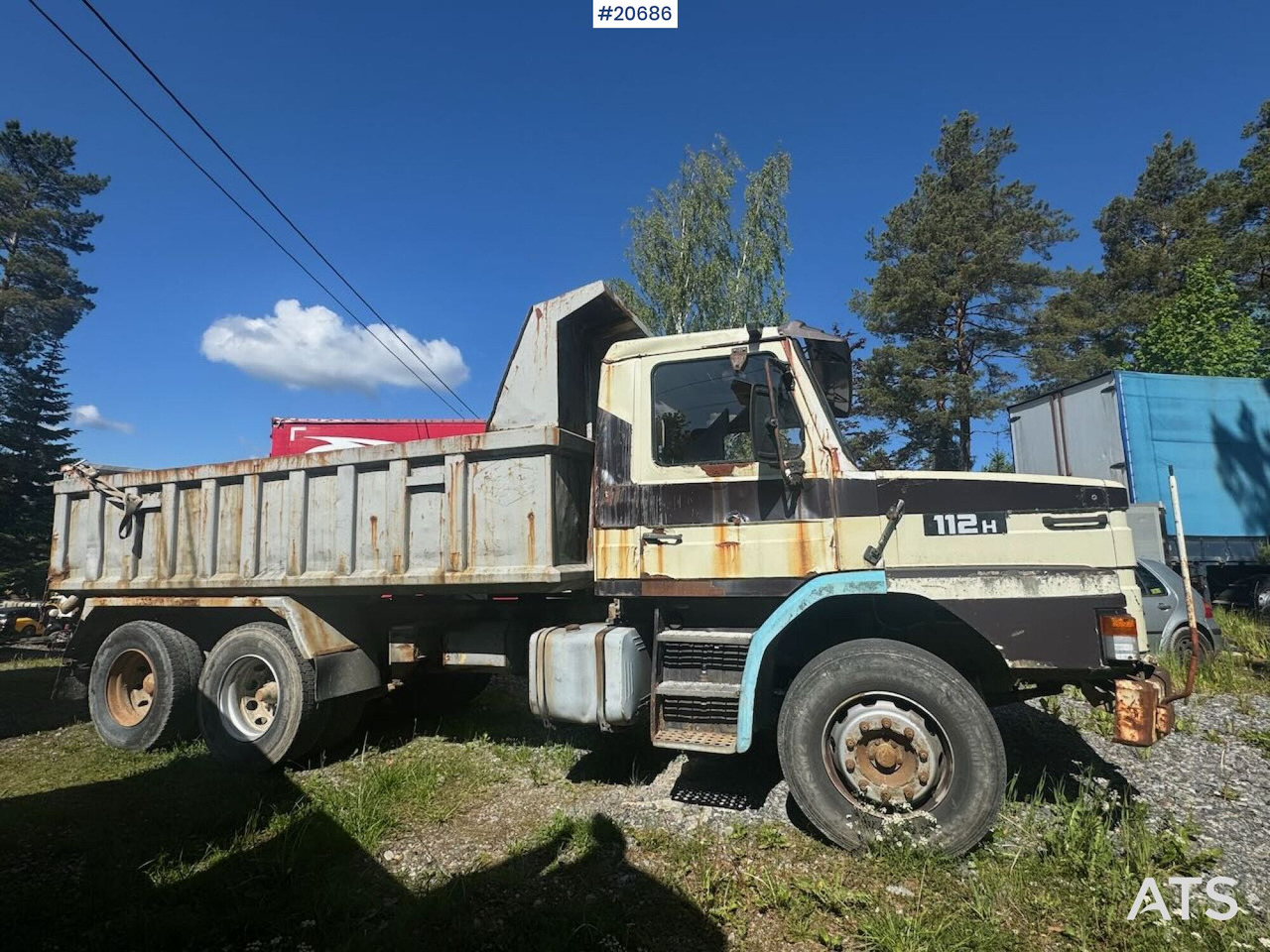 Scania 112H - Kravas automašīna pašizgāzējs: foto 2 Scania 112H - Kravas automašīna pašizgāzējs: foto 2