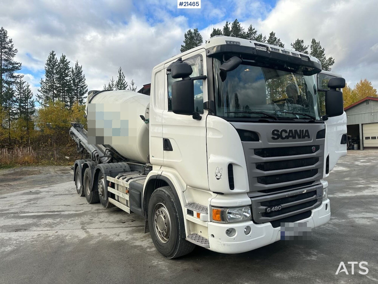Scania G480 - Betonvedējs: foto 2 Scania G480 - Betonvedējs: foto 2