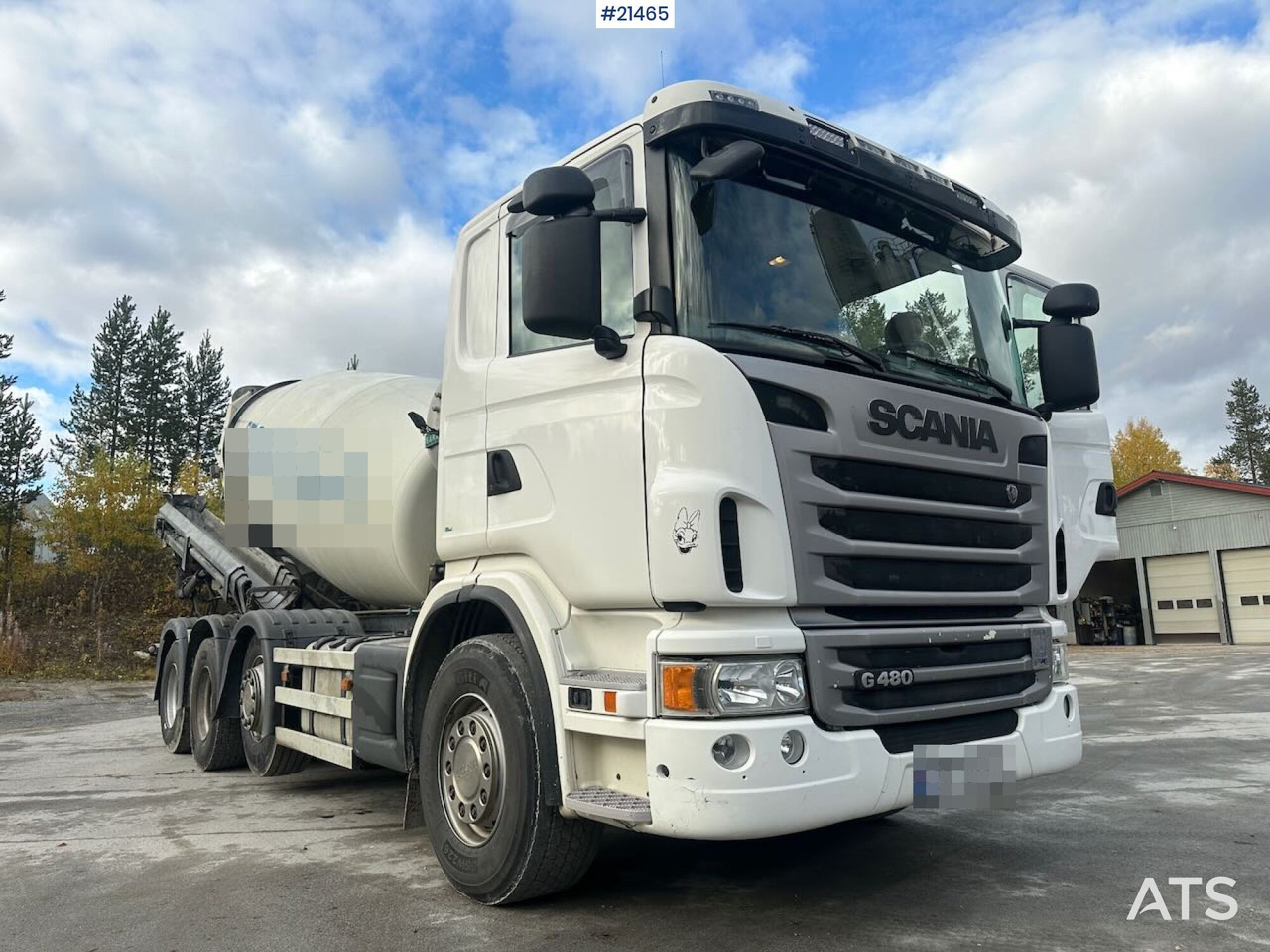Scania G480 - Betonvedējs: foto 1 Scania G480 - Betonvedējs: foto 1