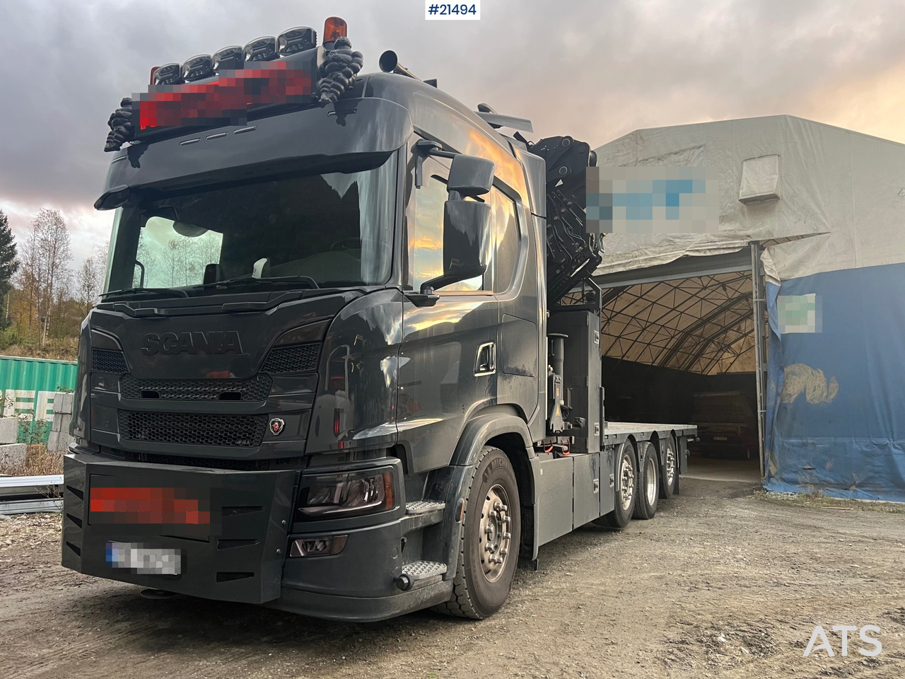 Scania G560 - Kravas auto ar manipulatoru: foto 1 Scania G560 - Kravas auto ar manipulatoru: foto 1