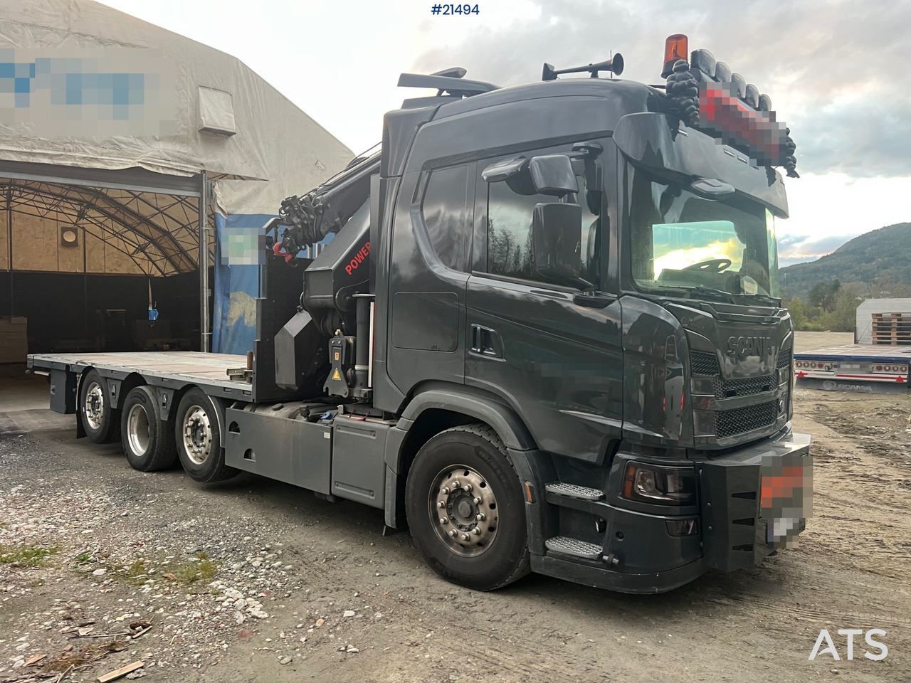 Scania G560 - Kravas auto ar manipulatoru: foto 5 Scania G560 - Kravas auto ar manipulatoru: foto 5