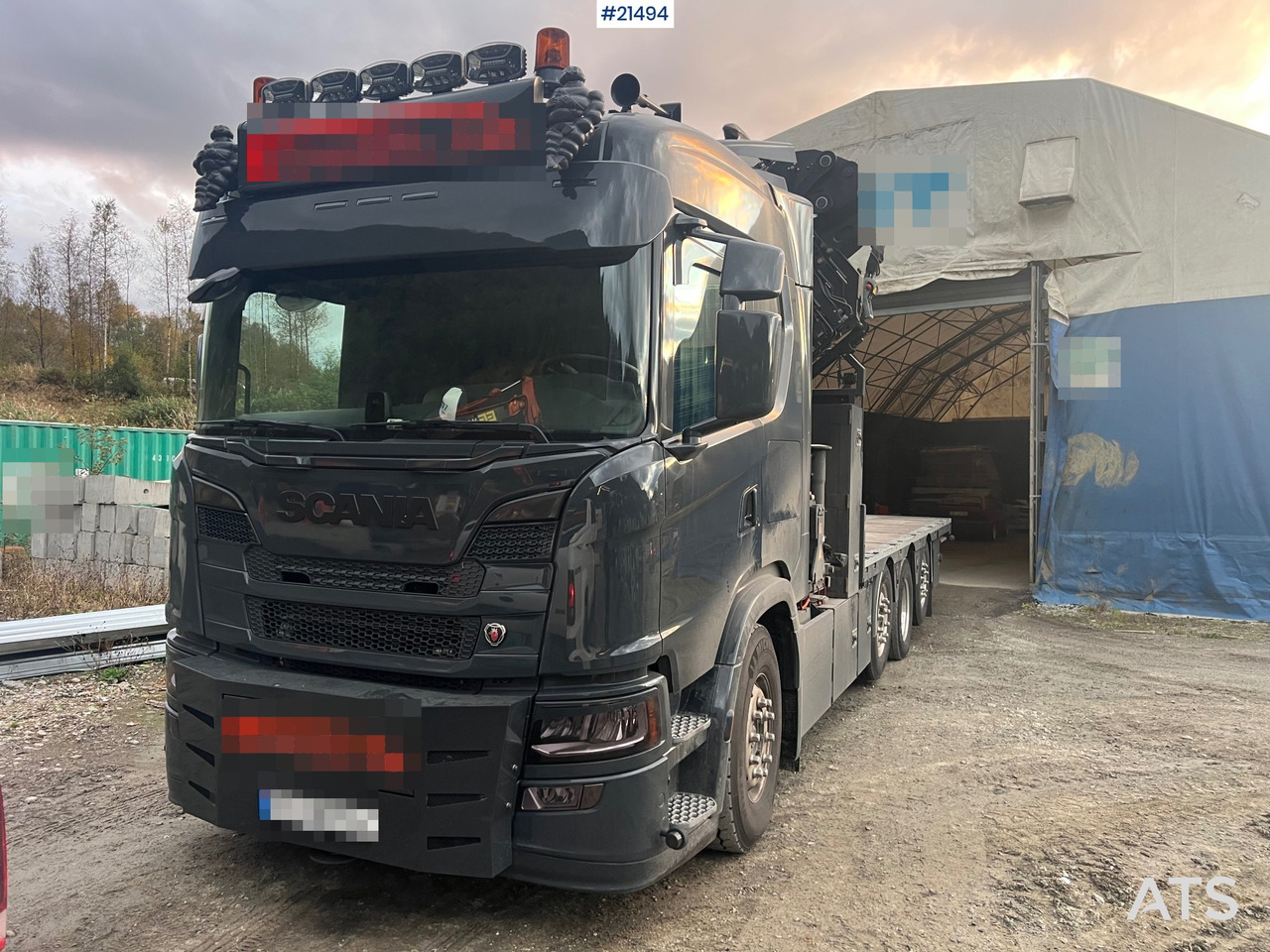 Scania G560 - Kravas auto ar manipulatoru: foto 2 Scania G560 - Kravas auto ar manipulatoru: foto 2