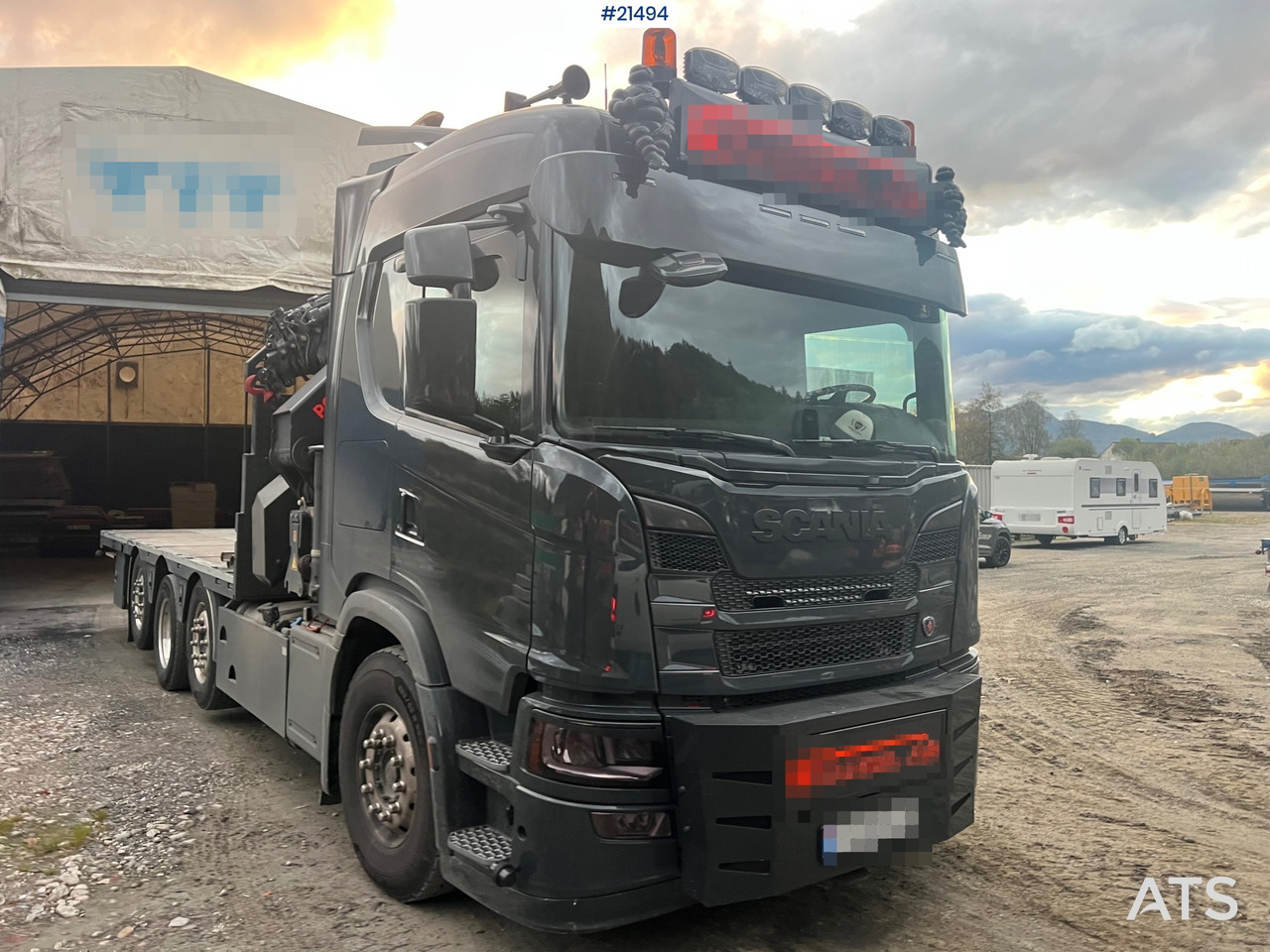 Scania G560 - Kravas auto ar manipulatoru: foto 4 Scania G560 - Kravas auto ar manipulatoru: foto 4