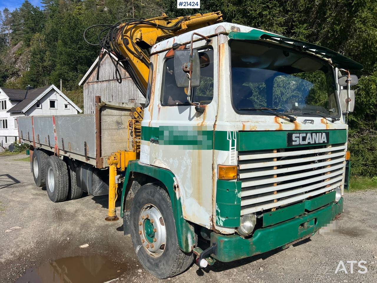 Scania LB 81 - Kravas auto ar manipulatoru: foto 2 Scania LB 81 - Kravas auto ar manipulatoru: foto 2