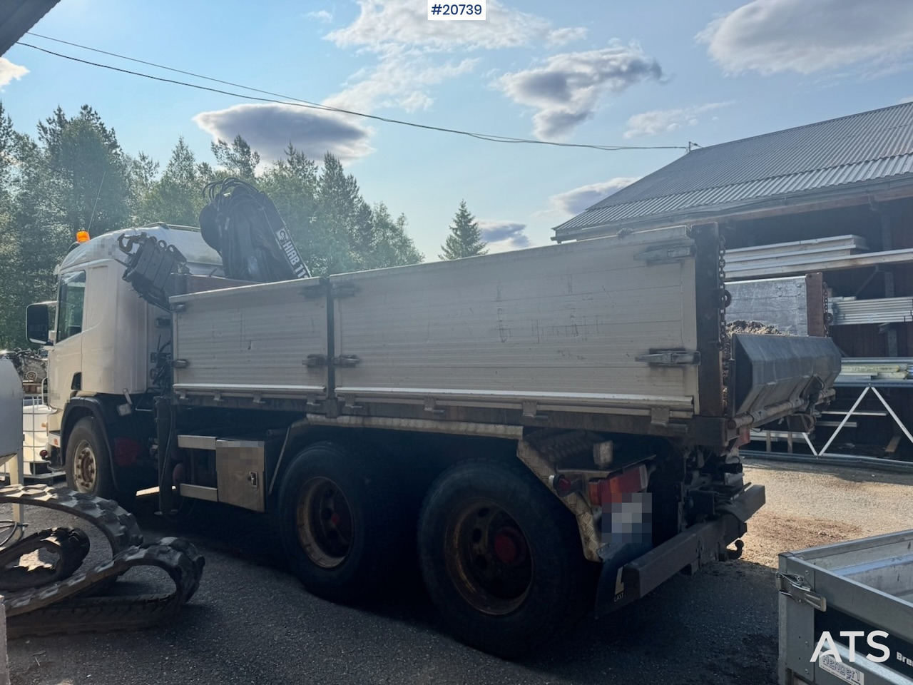 Scania P124 - Bortu kravas automašīna/ Platforma, Kravas auto ar manipulatoru: foto 5 Scania P124 - Bortu kravas automašīna/ Platforma, Kravas auto ar manipulatoru: foto 5