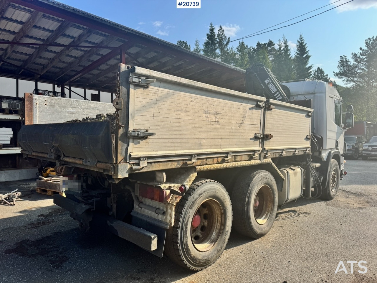 Scania P124 - Bortu kravas automašīna/ Platforma, Kravas auto ar manipulatoru: foto 3 Scania P124 - Bortu kravas automašīna/ Platforma, Kravas auto ar manipulatoru: foto 3