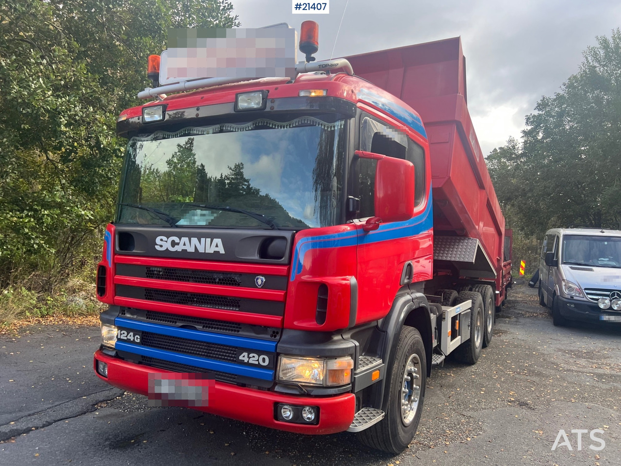 Scania P124G - Kravas automašīna pašizgāzējs: foto 2 Scania P124G - Kravas automašīna pašizgāzējs: foto 2
