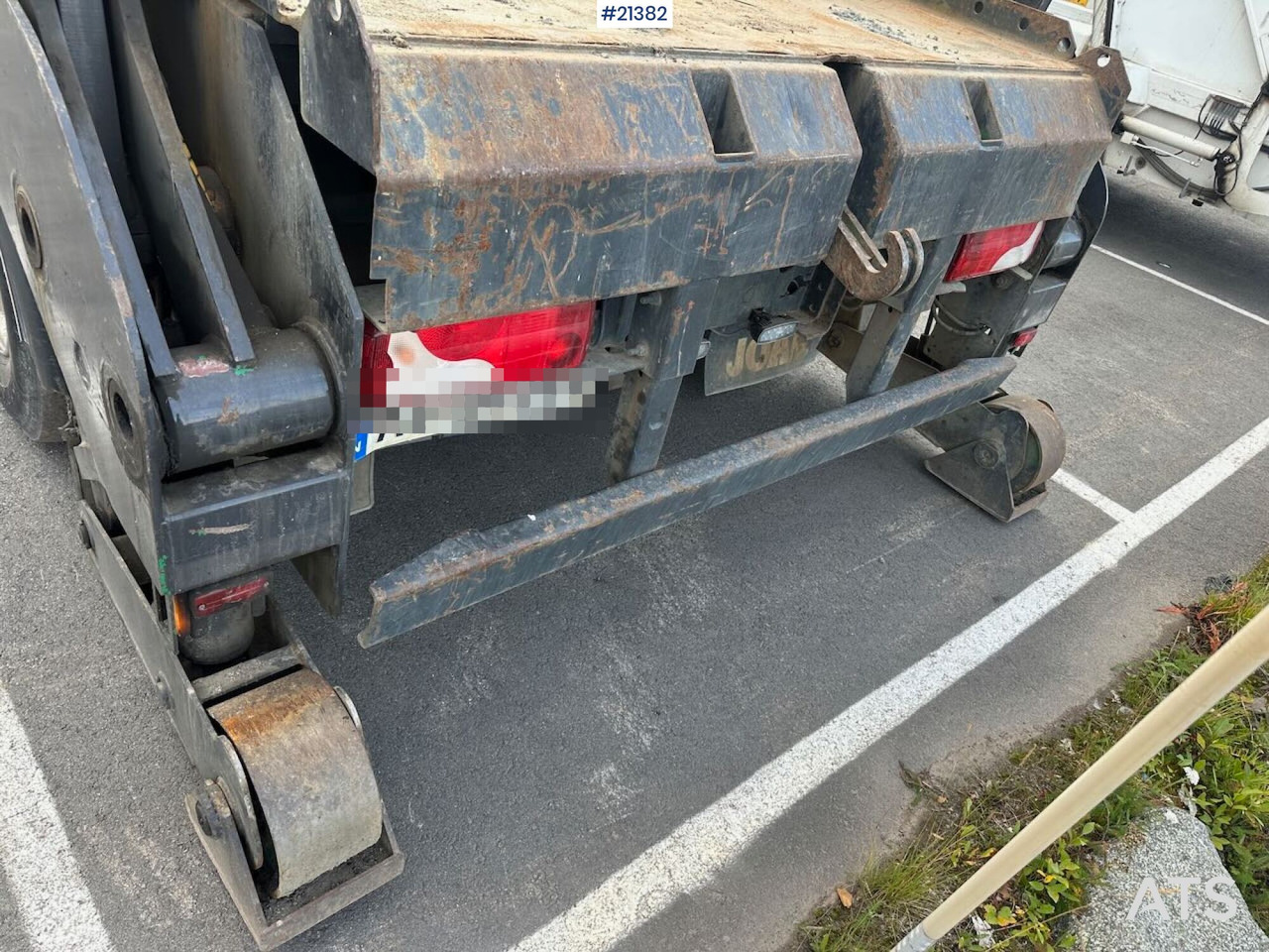 Būvgružu konteineru vedējs Scania P280: foto 30