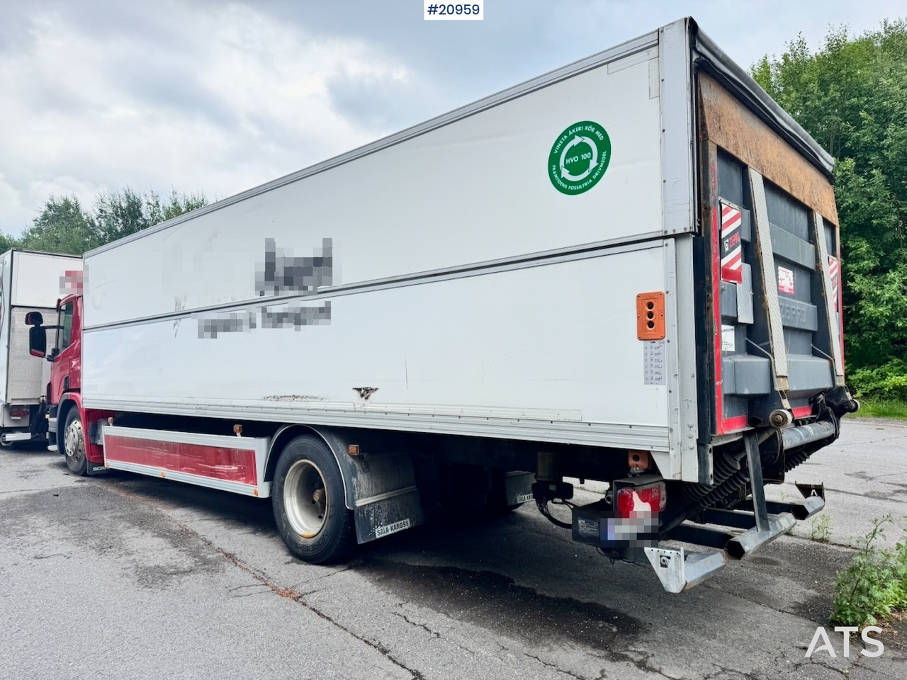 Scania P280 - Kravas automašīna ar slēgto virsbūvi: foto 4 Scania P280 - Kravas automašīna ar slēgto virsbūvi: foto 4