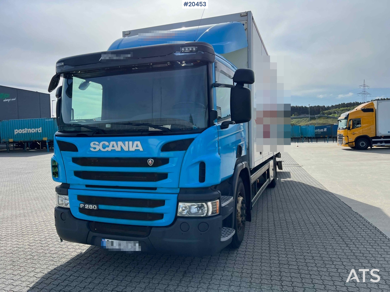 Scania P280 - Kravas automašīna ar slēgto virsbūvi: foto 4 Scania P280 - Kravas automašīna ar slēgto virsbūvi: foto 4