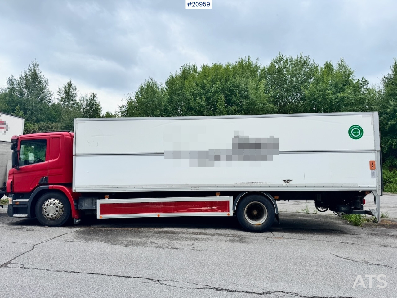 Scania P280 - Kravas automašīna ar slēgto virsbūvi: foto 3 Scania P280 - Kravas automašīna ar slēgto virsbūvi: foto 3