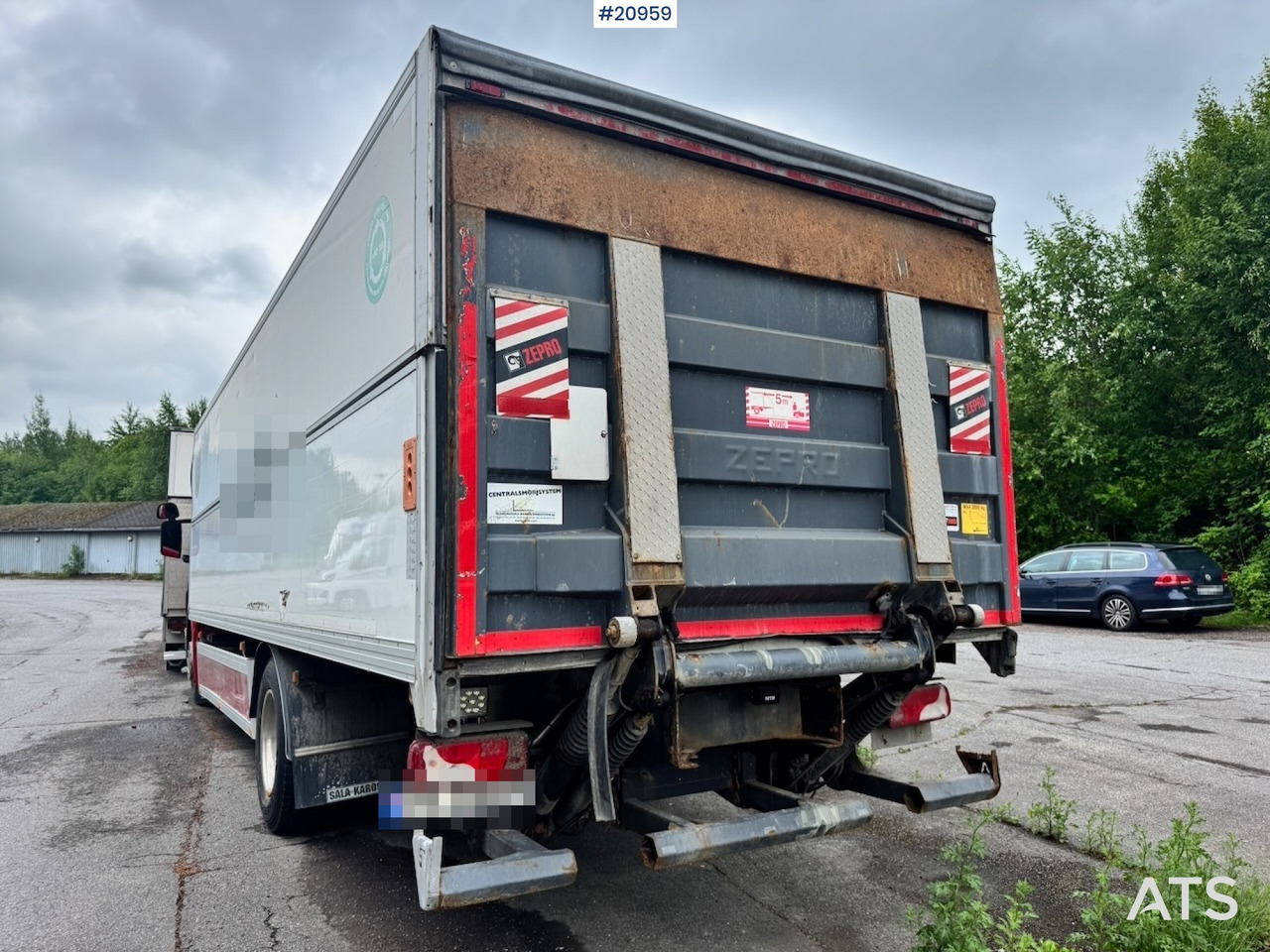 Scania P280 - Kravas automašīna ar slēgto virsbūvi: foto 5 Scania P280 - Kravas automašīna ar slēgto virsbūvi: foto 5