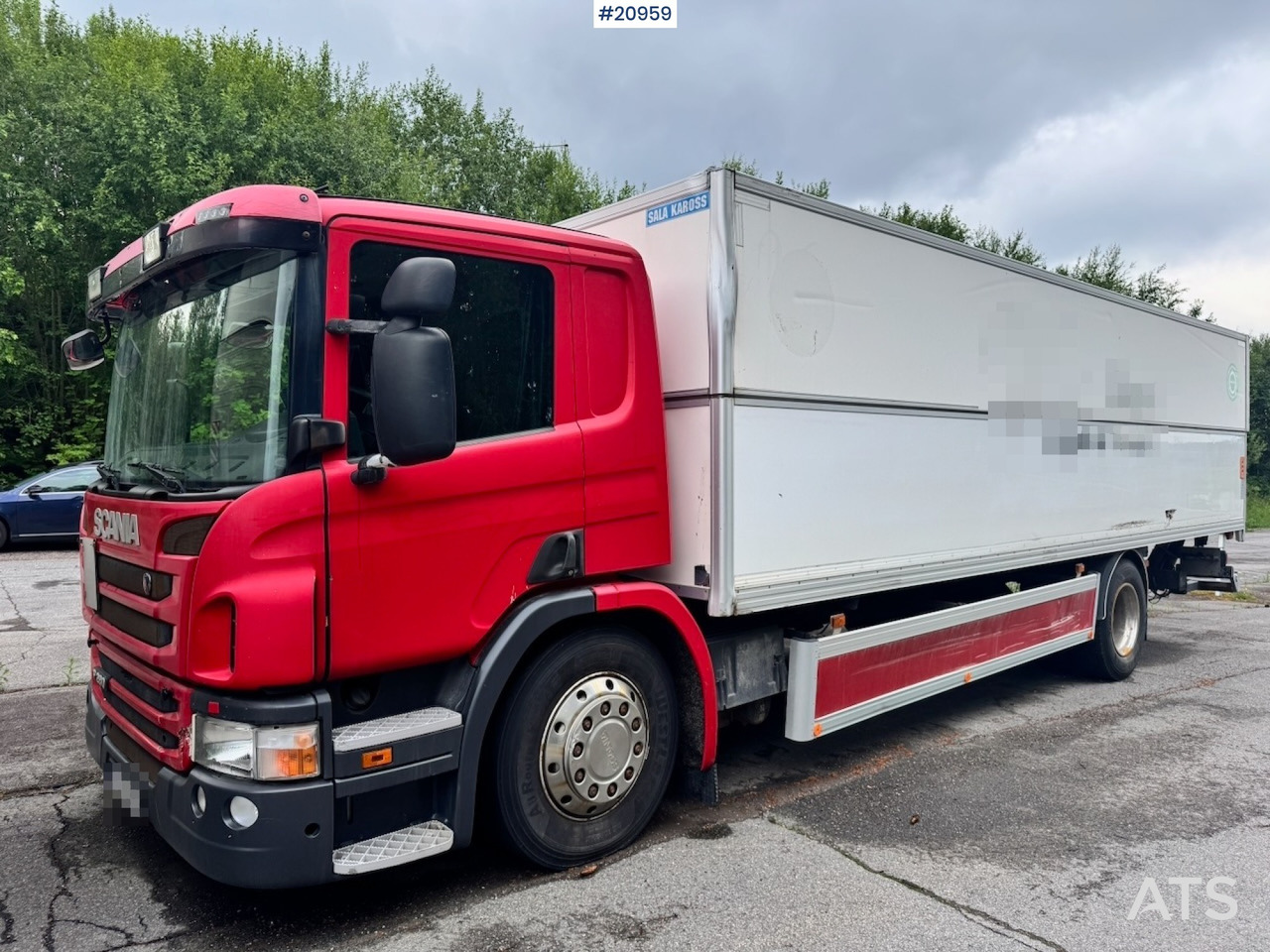 Scania P280 - Kravas automašīna ar slēgto virsbūvi: foto 2 Scania P280 - Kravas automašīna ar slēgto virsbūvi: foto 2