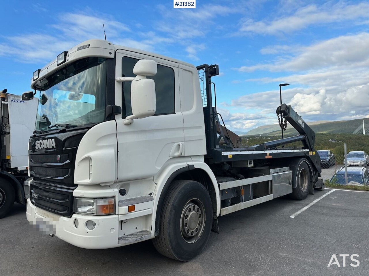 Scania P280 - Būvgružu konteineru vedējs: foto 2 Scania P280 - Būvgružu konteineru vedējs: foto 2