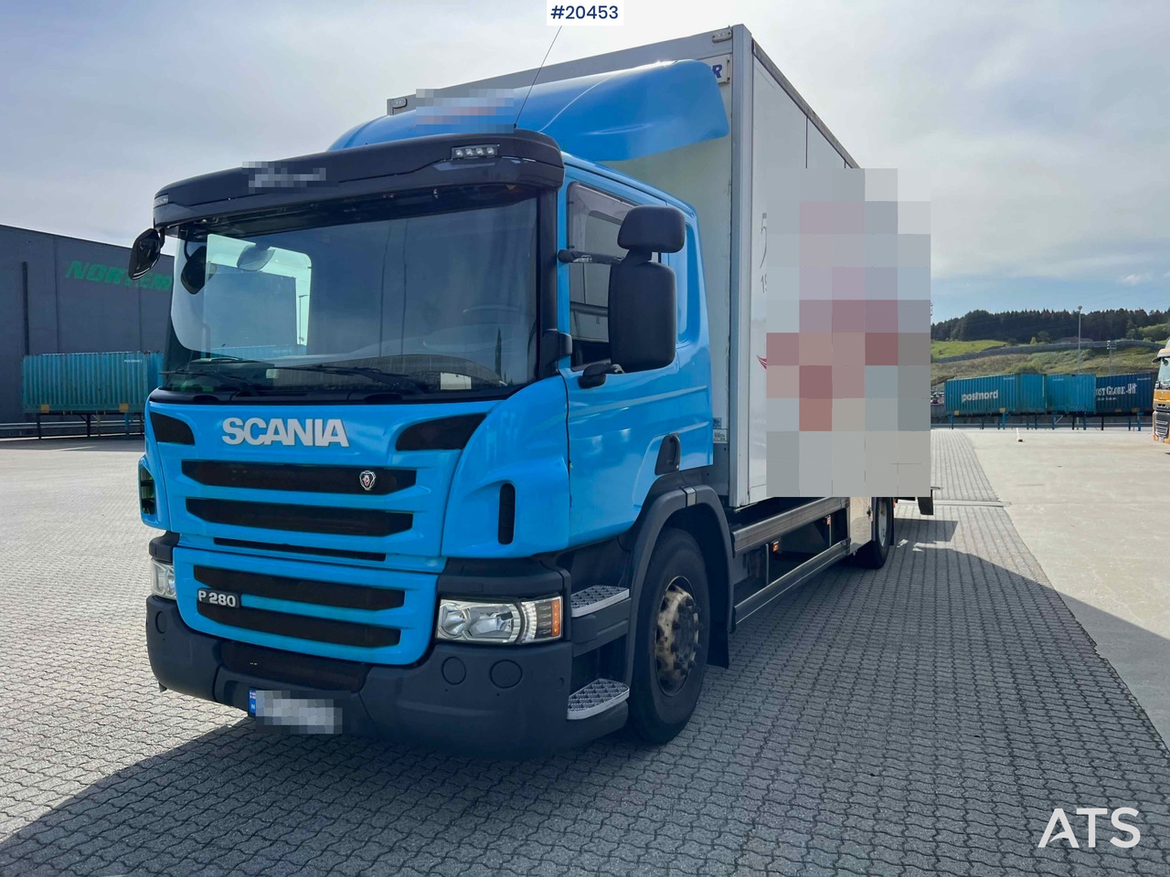 Scania P280 - Kravas automašīna ar slēgto virsbūvi: foto 3 Scania P280 - Kravas automašīna ar slēgto virsbūvi: foto 3