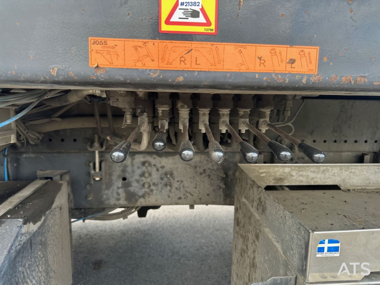 Būvgružu konteineru vedējs Scania P280: foto 33