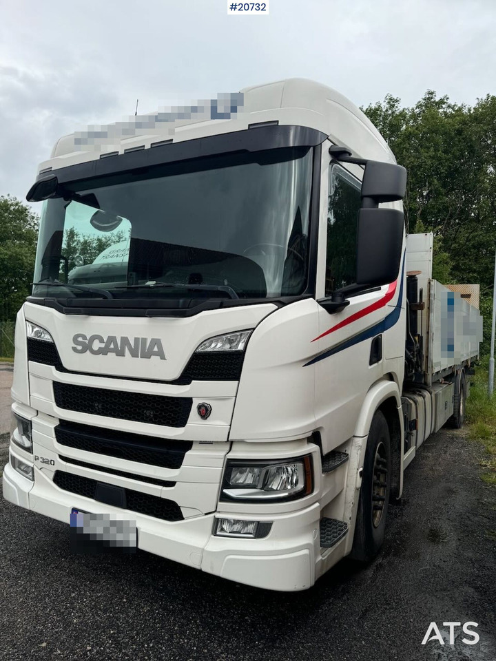 Scania P320 - Bortu kravas automašīna/ Platforma, Kravas auto ar manipulatoru: foto 5 Scania P320 - Bortu kravas automašīna/ Platforma, Kravas auto ar manipulatoru: foto 5