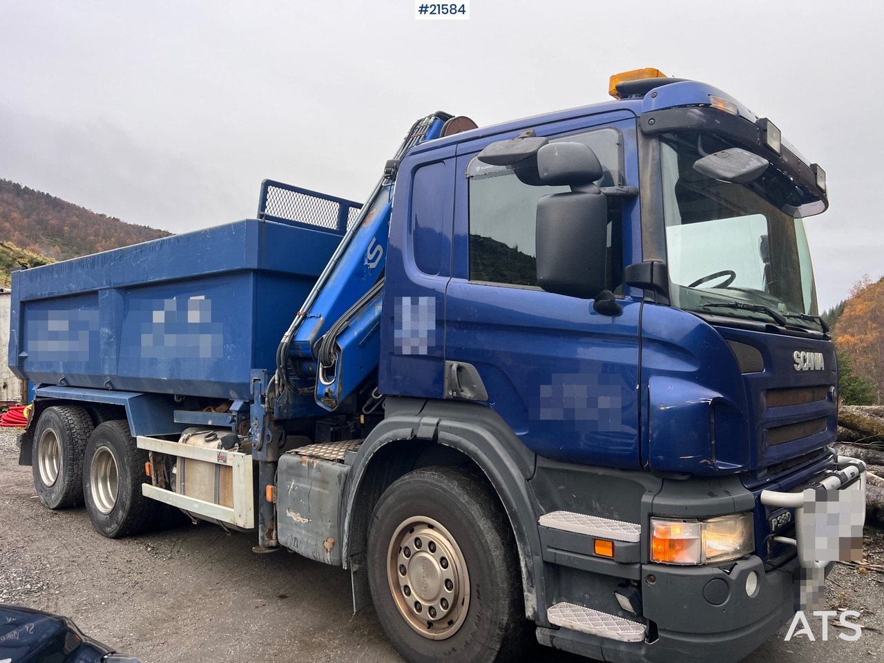 Scania P380 6x2 kranbil m/tipp, m/14t/ og m/Hiab kran - Kravas auto ar manipulatoru: foto 3 Scania P380 6x2 kranbil m/tipp, m/14t/ og m/Hiab kran - Kravas auto ar manipulatoru: foto 3