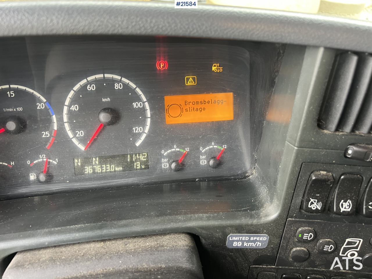 Scania P380 6x2 kranbil m/tipp, m/14t/ og m/Hiab kran līzingu Scania P380 6x2 kranbil m/tipp, m/14t/ og m/Hiab kran: foto 38