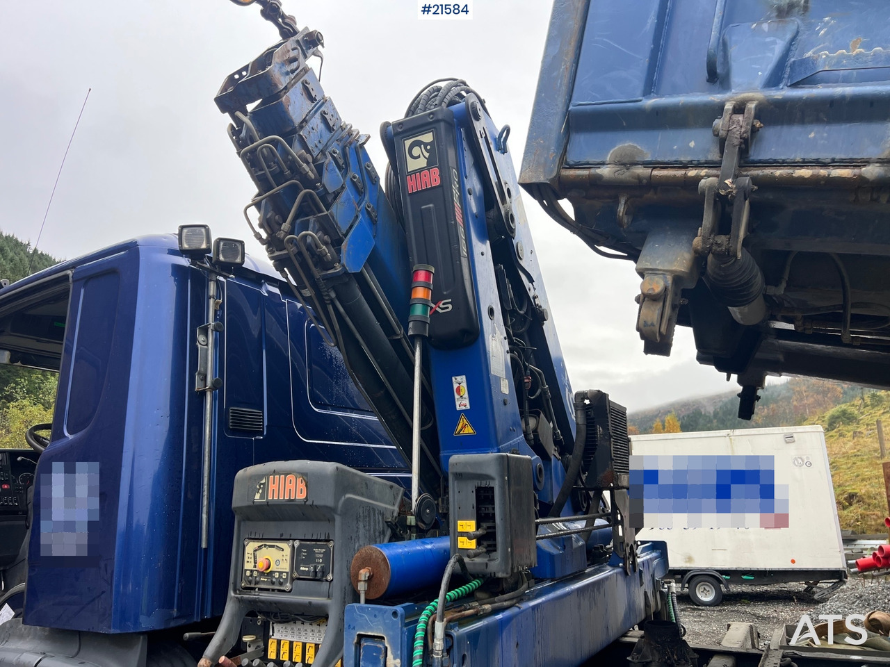 Scania P380 6x2 kranbil m/tipp, m/14t/ og m/Hiab kran līzingu Scania P380 6x2 kranbil m/tipp, m/14t/ og m/Hiab kran: foto 7