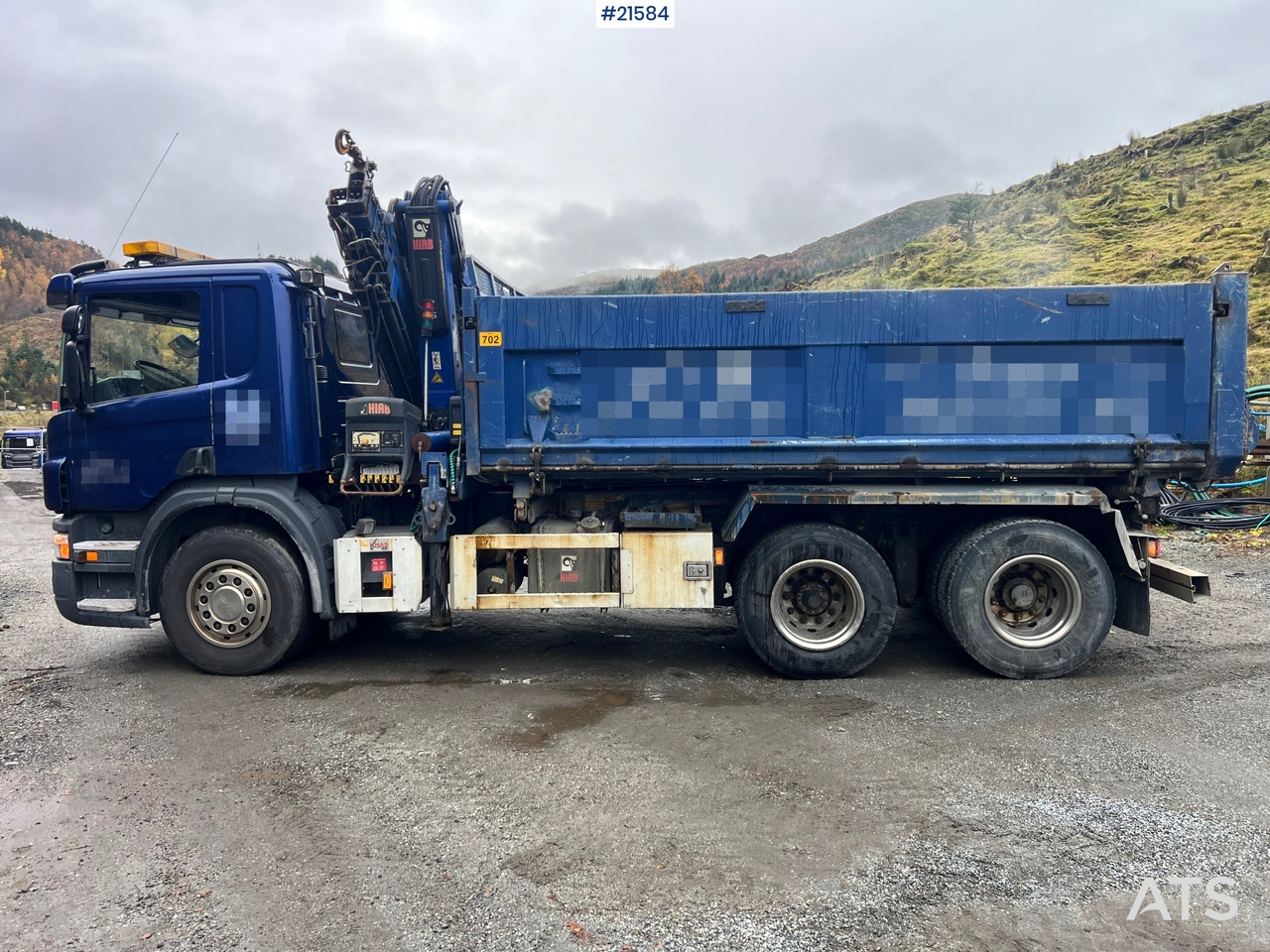 Scania P380 6x2 kranbil m/tipp, m/14t/ og m/Hiab kran līzingu Scania P380 6x2 kranbil m/tipp, m/14t/ og m/Hiab kran: foto 6