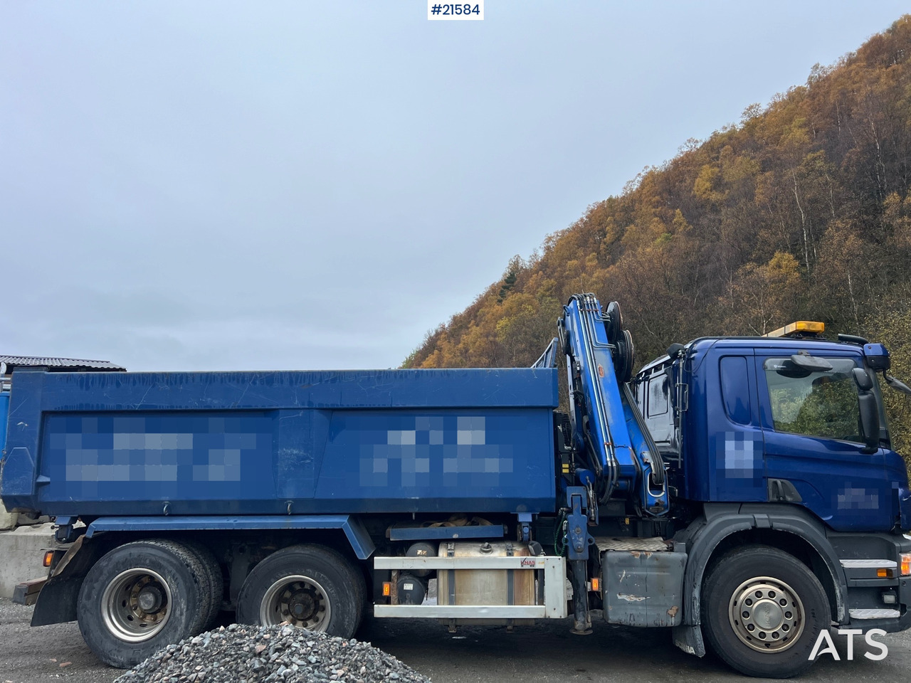 Scania P380 6x2 kranbil m/tipp, m/14t/ og m/Hiab kran līzingu Scania P380 6x2 kranbil m/tipp, m/14t/ og m/Hiab kran: foto 10