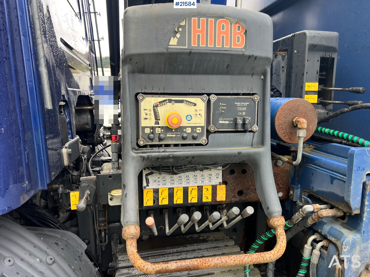 Scania P380 6x2 kranbil m/tipp, m/14t/ og m/Hiab kran līzingu Scania P380 6x2 kranbil m/tipp, m/14t/ og m/Hiab kran: foto 17