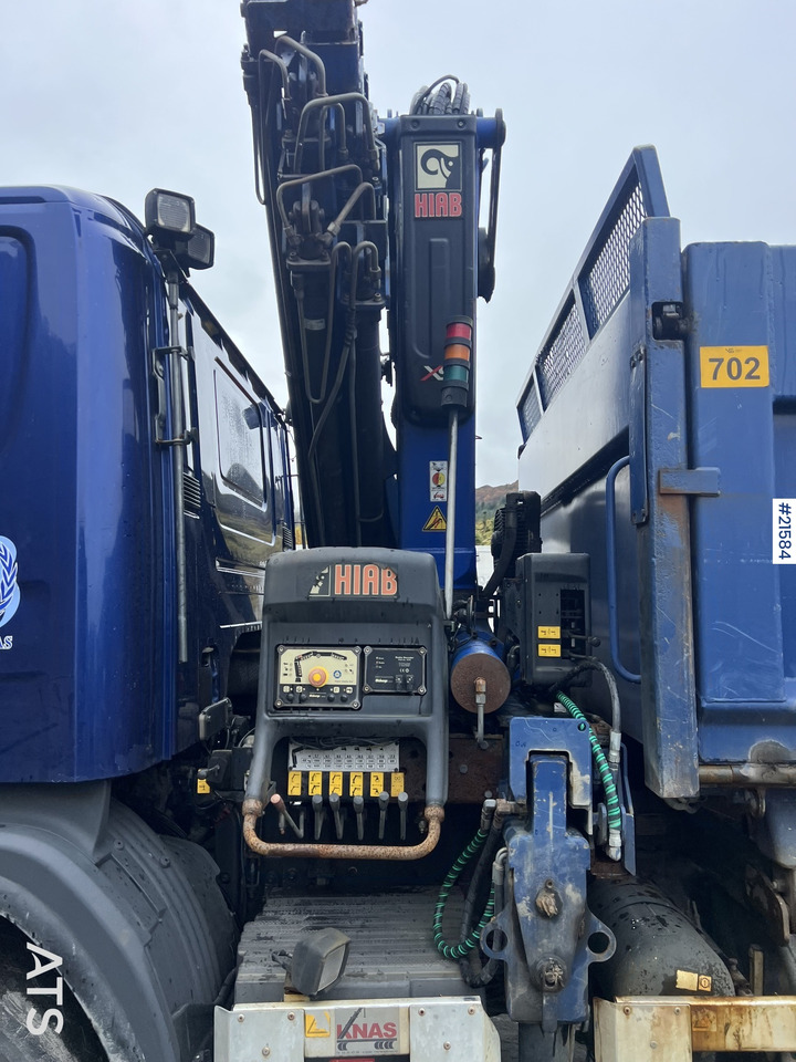 Scania P380 6x2 kranbil m/tipp, m/14t/ og m/Hiab kran līzingu Scania P380 6x2 kranbil m/tipp, m/14t/ og m/Hiab kran: foto 16