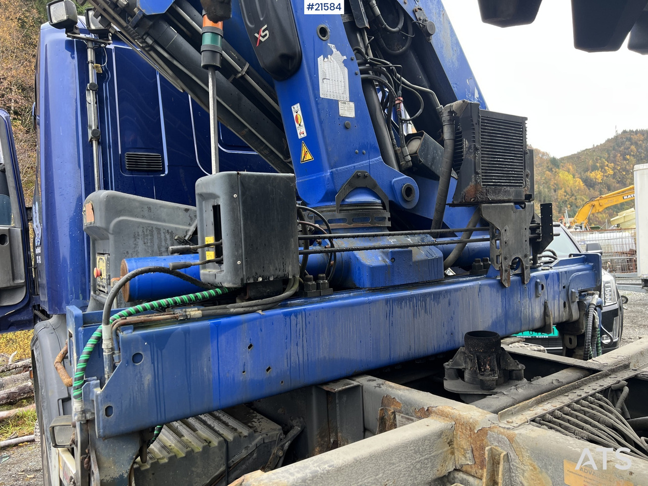 Scania P380 6x2 kranbil m/tipp, m/14t/ og m/Hiab kran līzingu Scania P380 6x2 kranbil m/tipp, m/14t/ og m/Hiab kran: foto 8