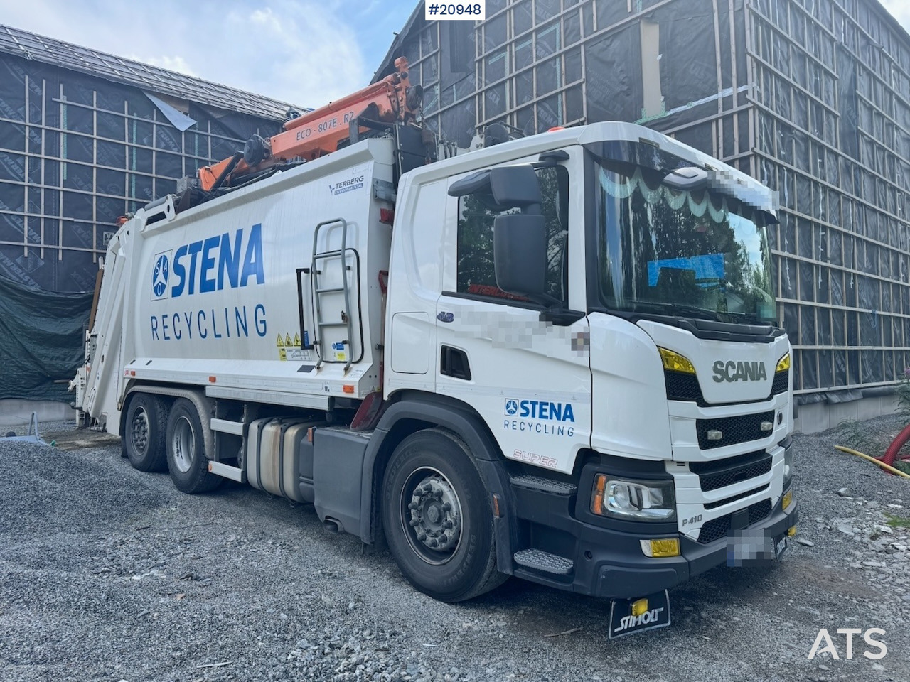 Scania P410 - Atkritumu vedējs: foto 1 Scania P410 - Atkritumu vedējs: foto 1
