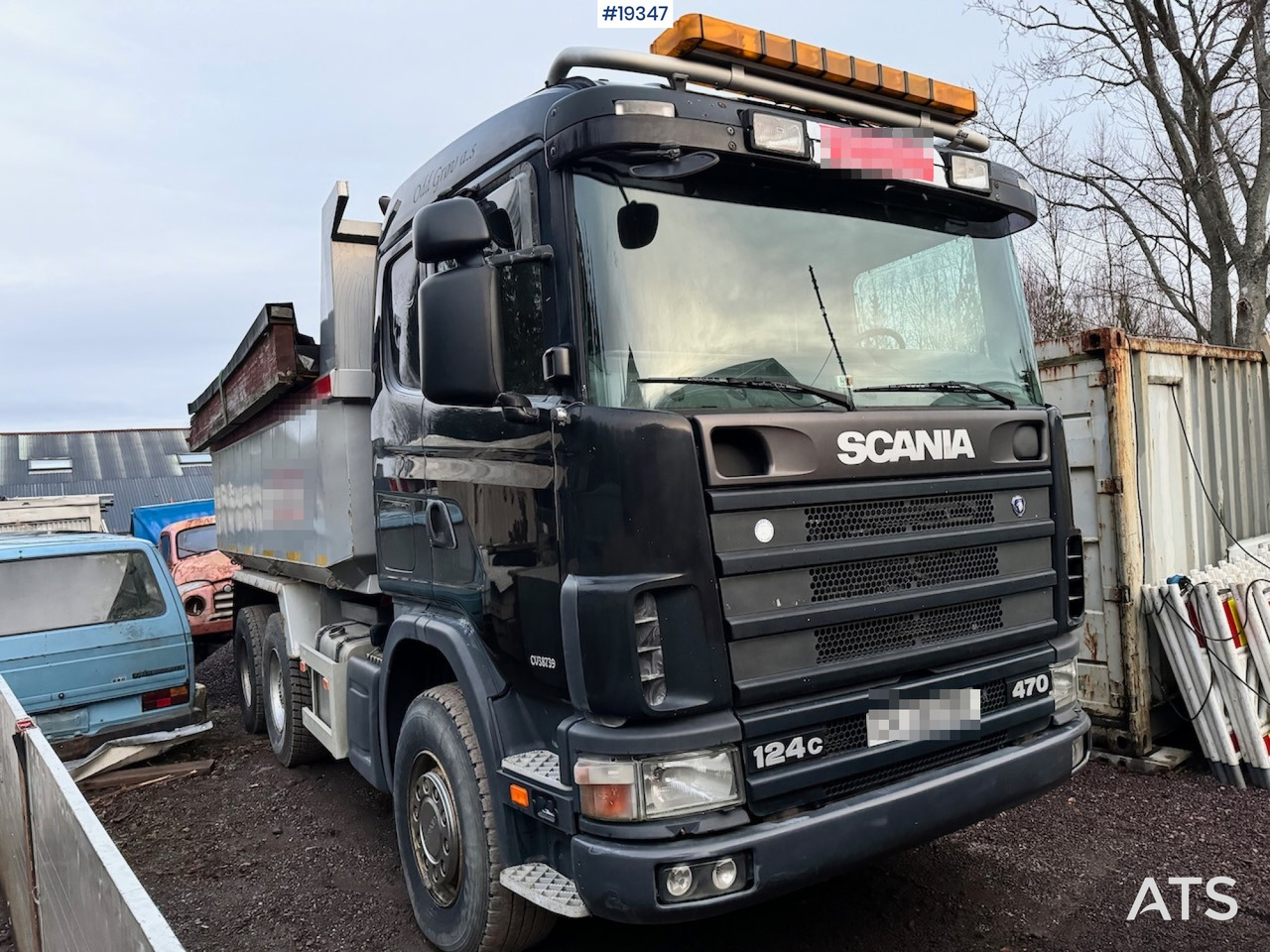 Scania R124 - Kravas automašīna pašizgāzējs: foto 5 Scania R124 - Kravas automašīna pašizgāzējs: foto 5