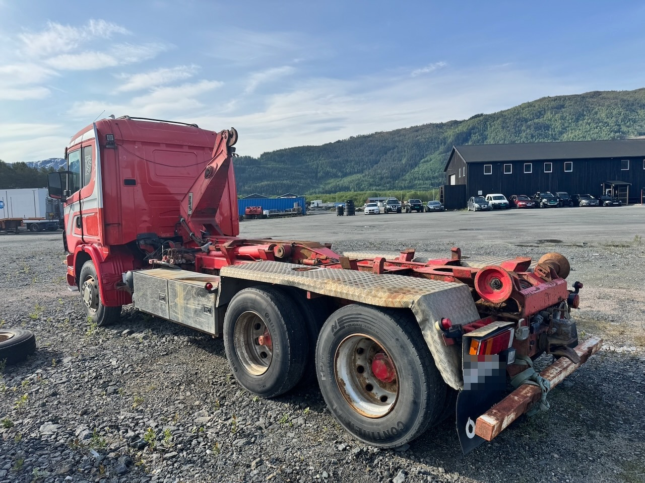 Scania R124 - Pacēlājs ar āķi: foto 5 Scania R124 - Pacēlājs ar āķi: foto 5