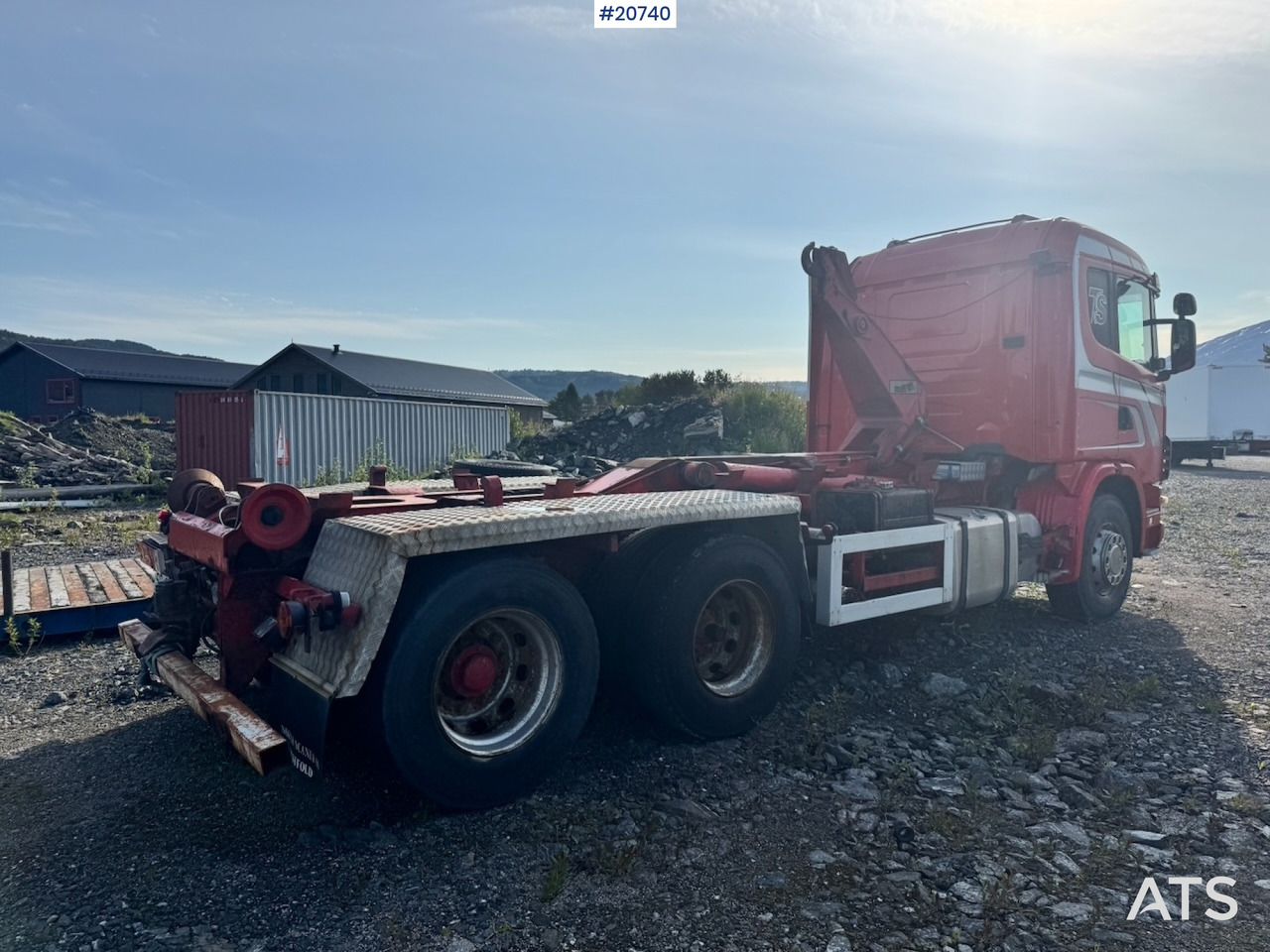 Scania R124 - Pacēlājs ar āķi: foto 3 Scania R124 - Pacēlājs ar āķi: foto 3