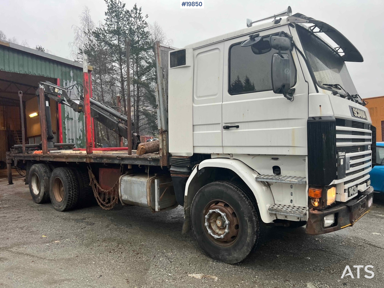 Kokvedējs Scania R143: foto 10