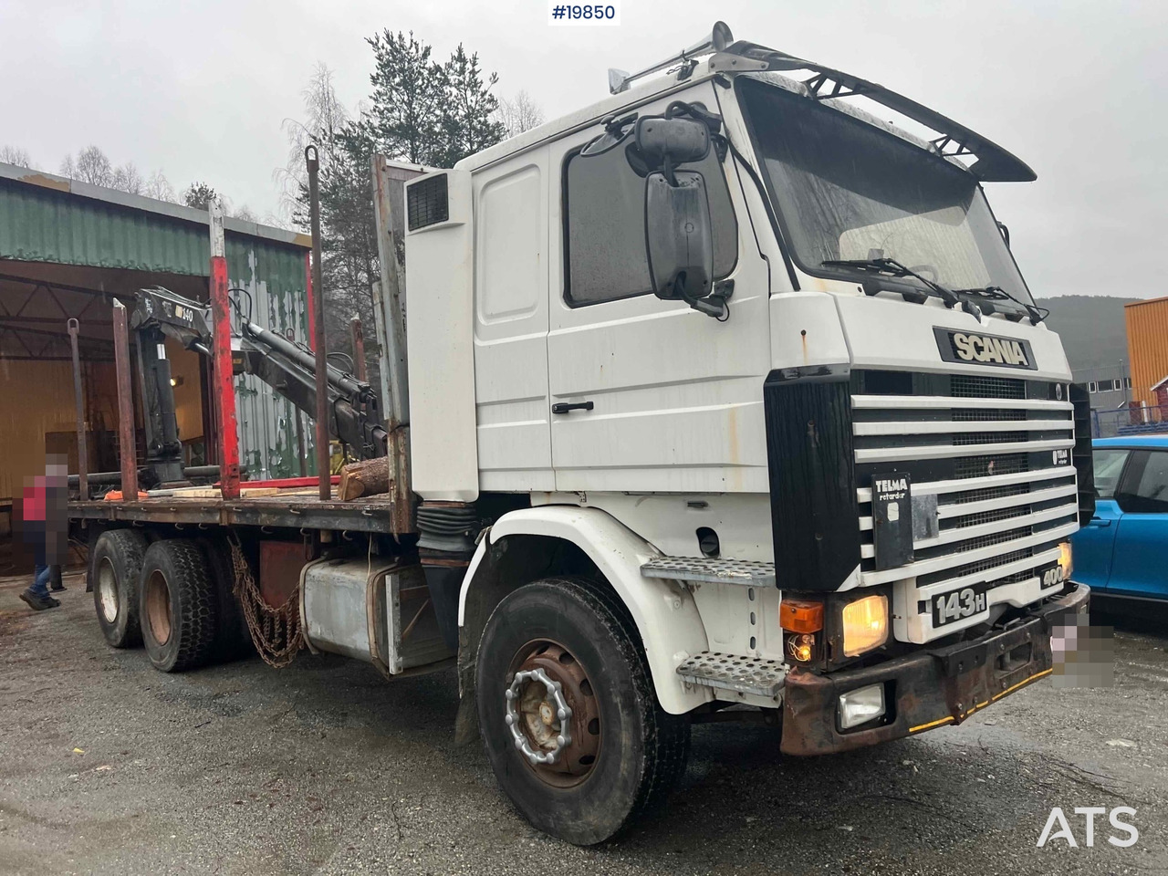 Kokvedējs Scania R143: foto 9