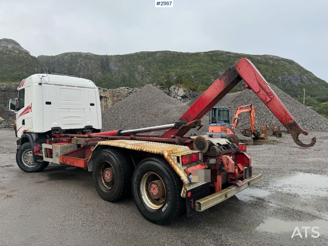 Scania R164 - Pacēlājs ar āķi: foto 4 Scania R164 - Pacēlājs ar āķi: foto 4