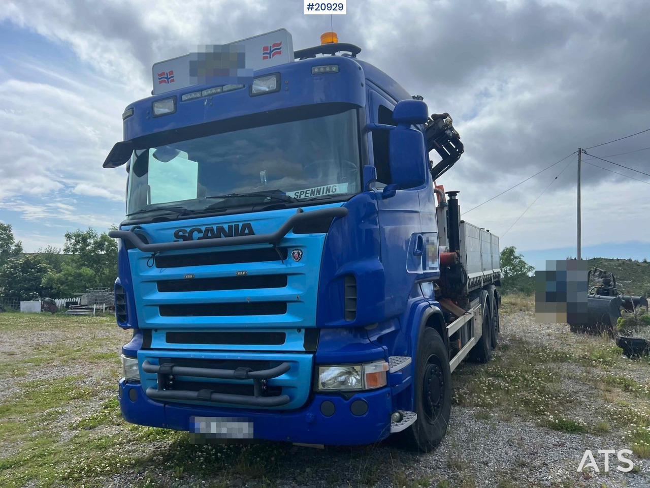 Scania R480 - Bortu kravas automašīna/ Platforma, Kravas auto ar manipulatoru: foto 4 Scania R480 - Bortu kravas automašīna/ Platforma, Kravas auto ar manipulatoru: foto 4