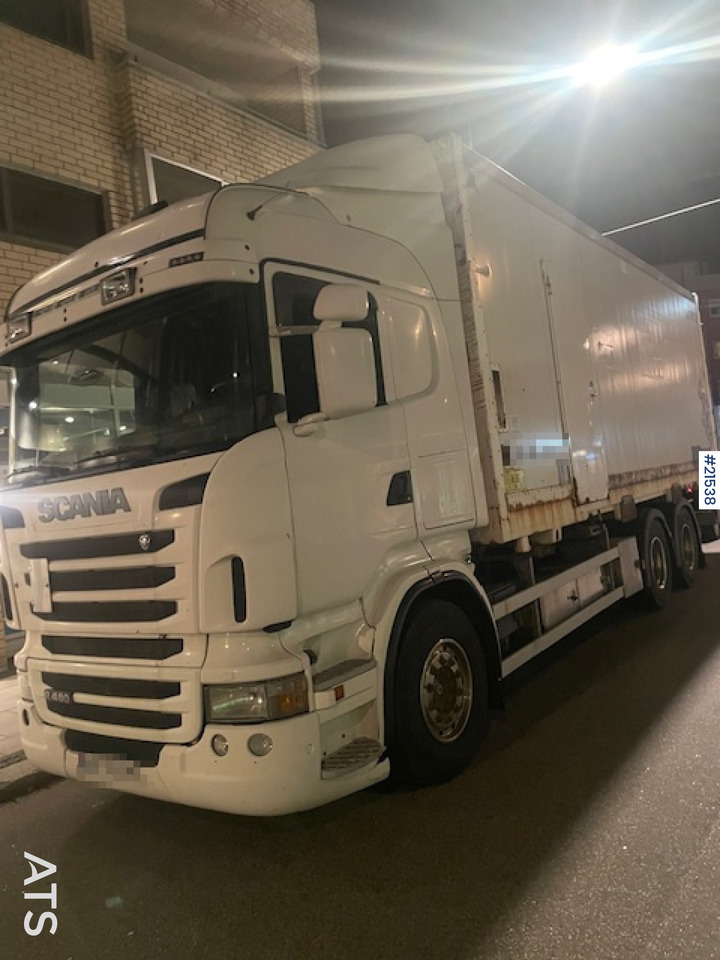 Scania R480 Skapbil m/ 2t lift - Kravas automašīna ar slēgto virsbūvi: foto 1 Scania R480 Skapbil m/ 2t lift - Kravas automašīna ar slēgto virsbūvi: foto 1
