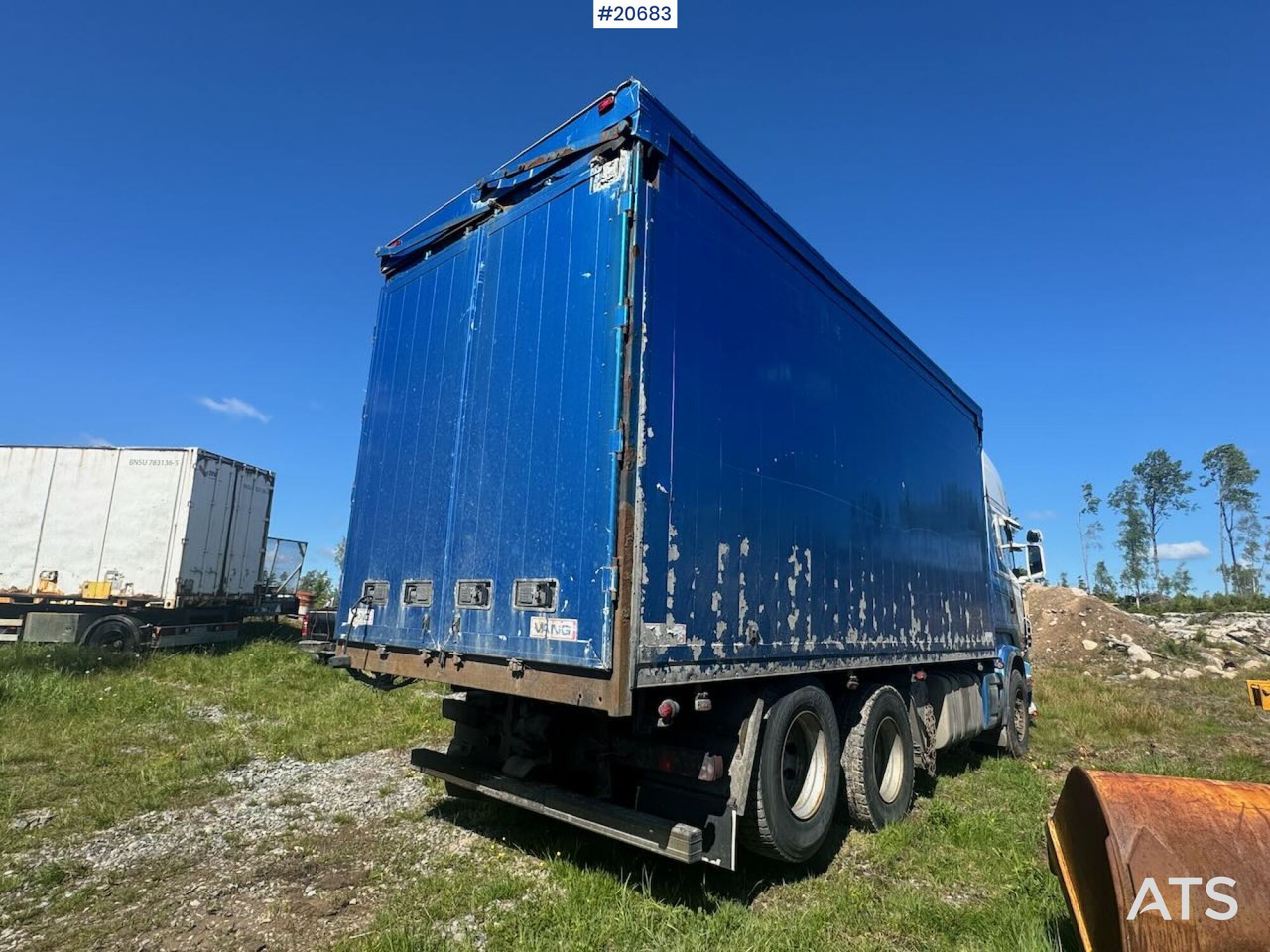 Scania R500 - Kravas automašīna ar slēgto virsbūvi: foto 3 Scania R500 - Kravas automašīna ar slēgto virsbūvi: foto 3