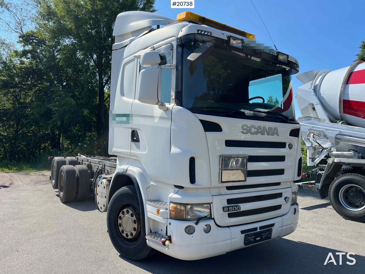Scania R500 - Šasija kravas automašīna: foto 1 Scania R500 - Šasija kravas automašīna: foto 1