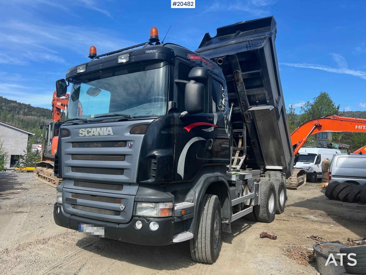 Scania R500 - Kravas automašīna pašizgāzējs: foto 2 Scania R500 - Kravas automašīna pašizgāzējs: foto 2