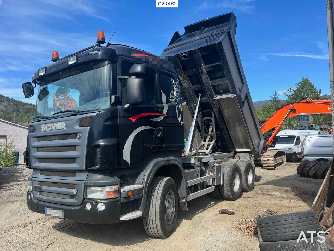 Scania R500 - Kravas automašīna pašizgāzējs: foto 1 Scania R500 - Kravas automašīna pašizgāzējs: foto 1