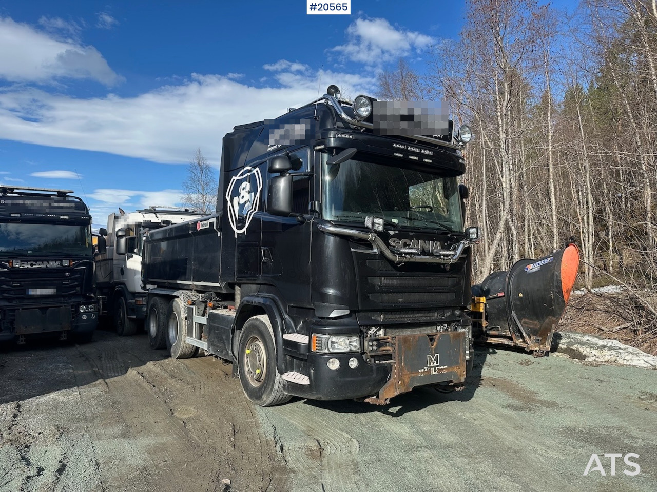 Scania R580 - Kravas automašīna pašizgāzējs: foto 1 Scania R580 - Kravas automašīna pašizgāzējs: foto 1