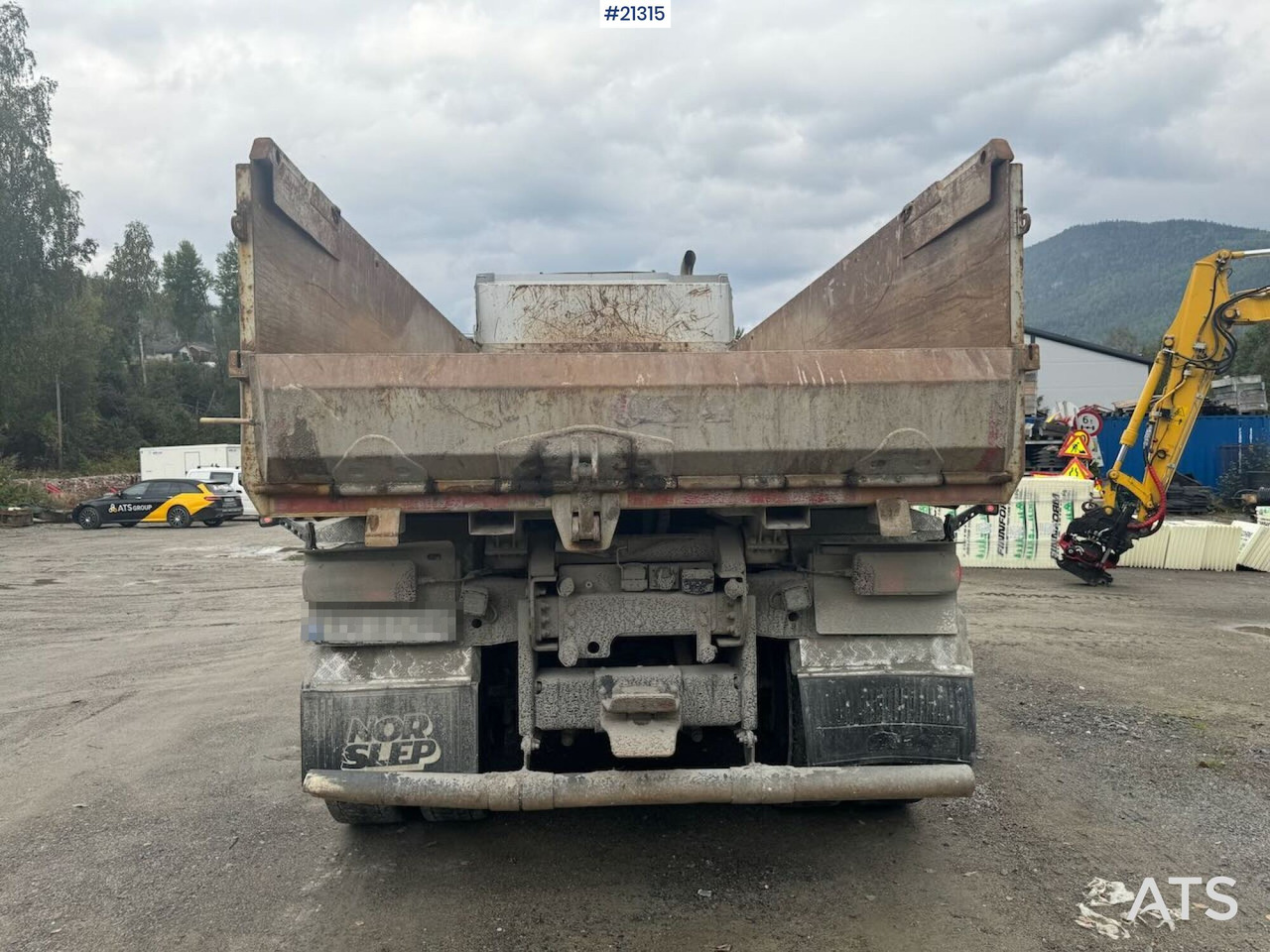 Scania R580 - Kravas automašīna pašizgāzējs: foto 5 Scania R580 - Kravas automašīna pašizgāzējs: foto 5