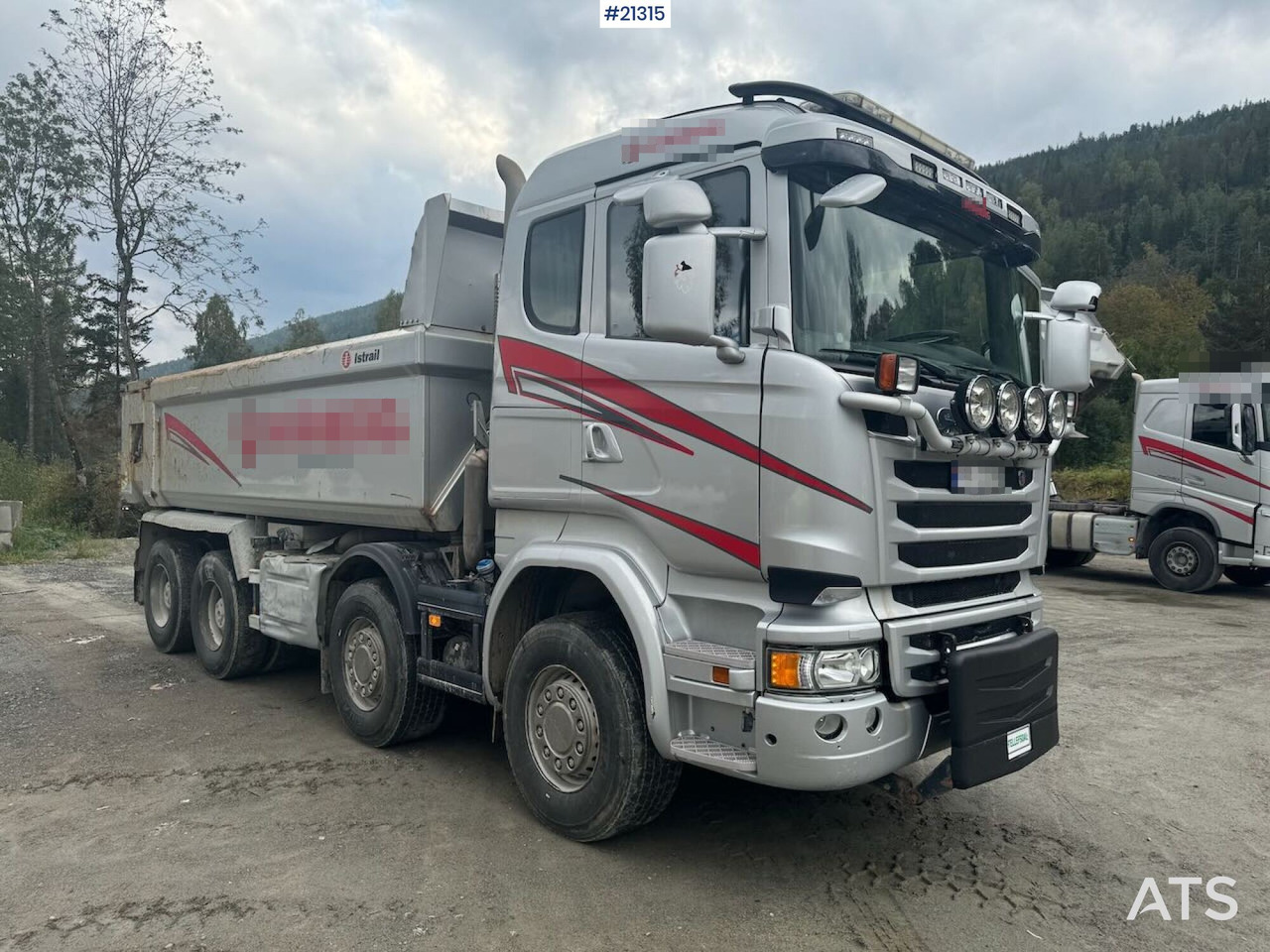 Scania R580 - Kravas automašīna pašizgāzējs: foto 2 Scania R580 - Kravas automašīna pašizgāzējs: foto 2